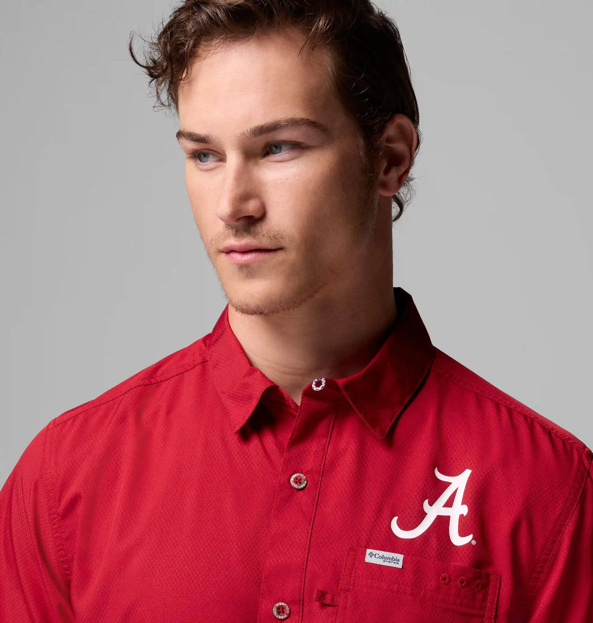 Men's Collegiate PFG Slack Tide Camp Shirt - Alabama