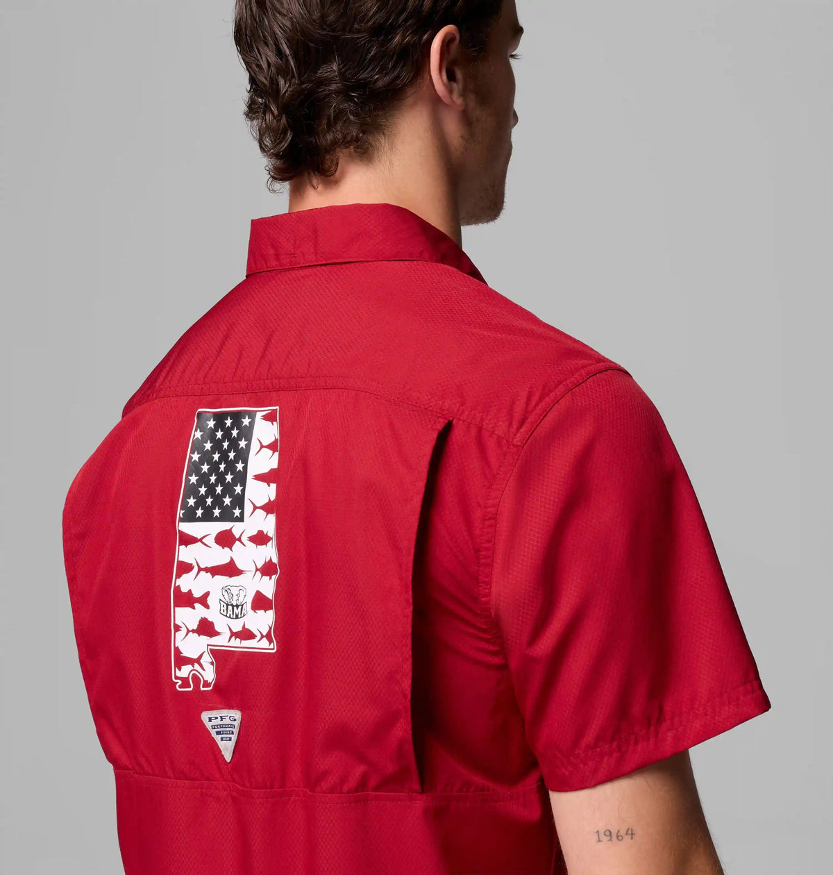 Men's Collegiate PFG Slack Tide Camp Shirt - Alabama