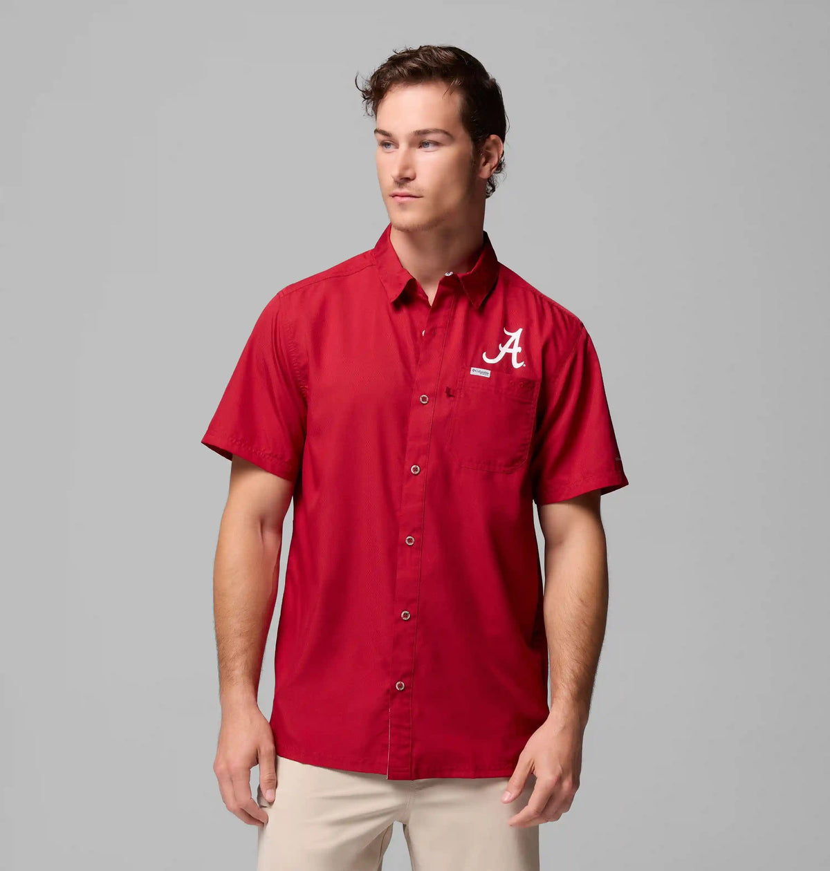 Men's Collegiate PFG Slack Tide Camp Shirt - Alabama