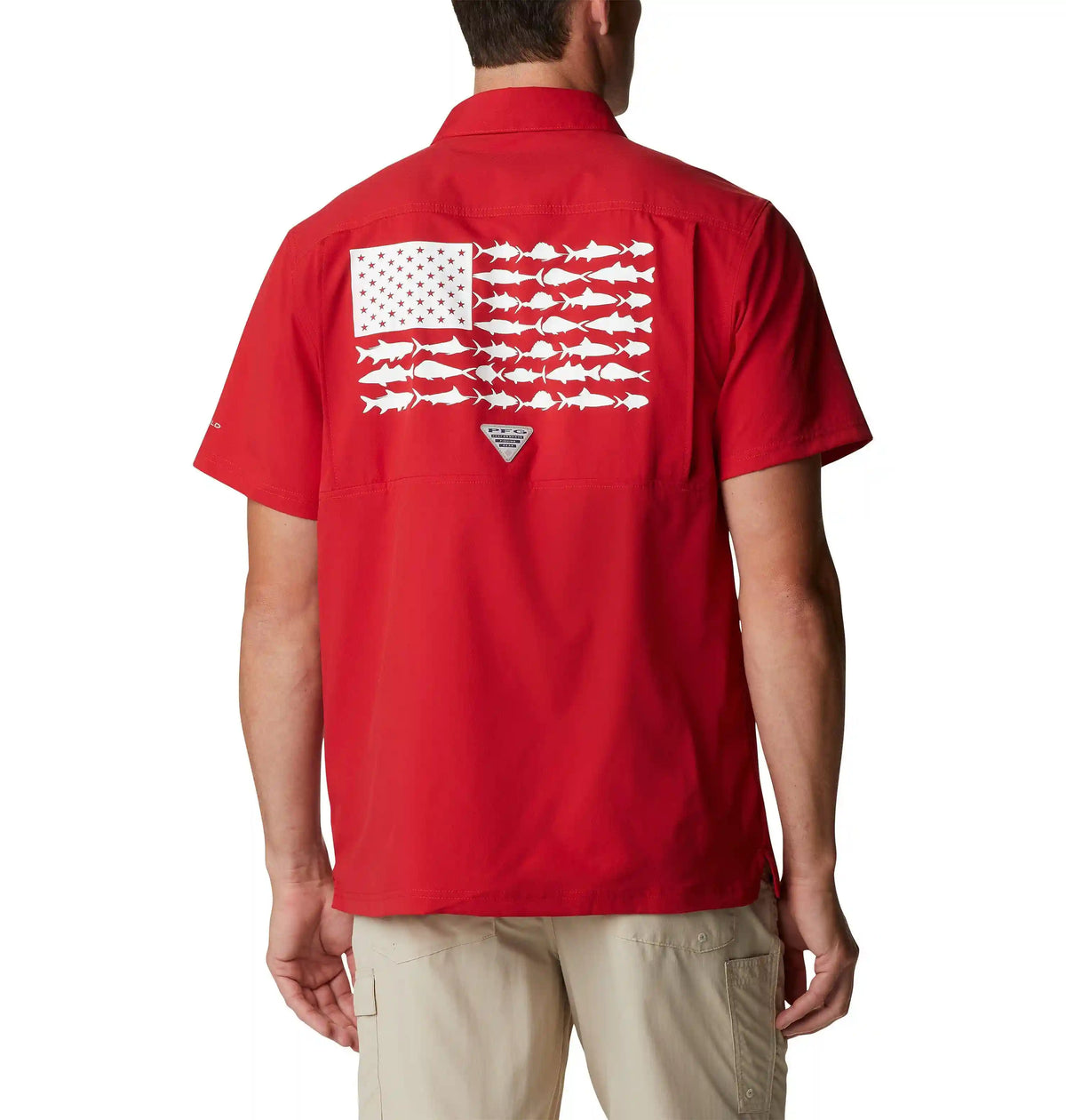 Men's Collegiate PFG Slack Tide Camp Shirt - Ohio State