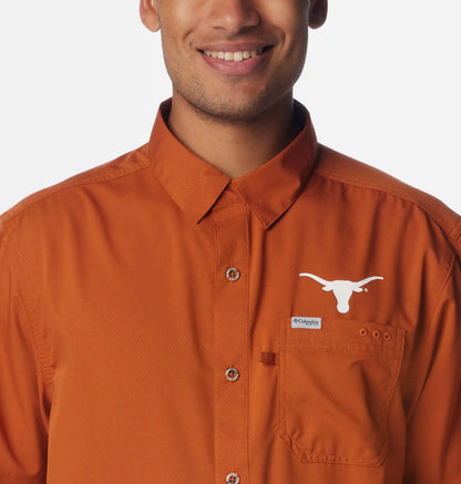 Men's Collegiate PFG Slack Tide Camp Shirt - Texas