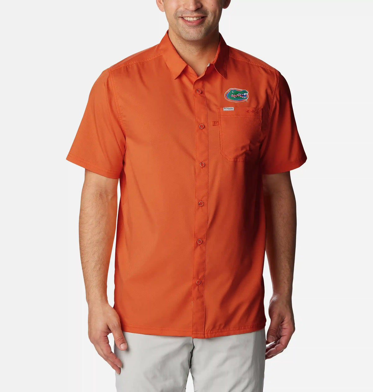 Men's Collegiate PFG Slack Tide Camp Shirt - Florida