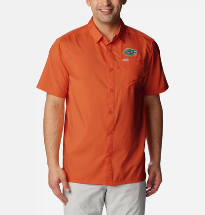 Men's Collegiate PFG Slack Tide Camp Shirt - Florida