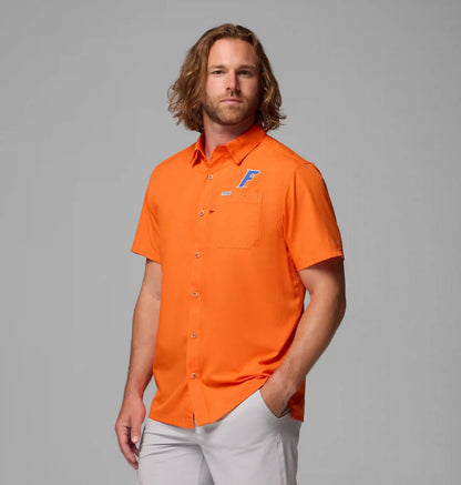 Men's Collegiate PFG Slack Tide Camp Shirt - Florida