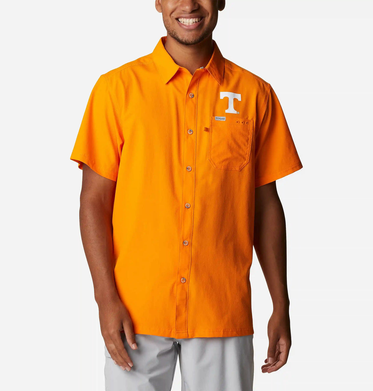 Men's Collegiate PFG Slack Tide Camp Shirt - Tennessee