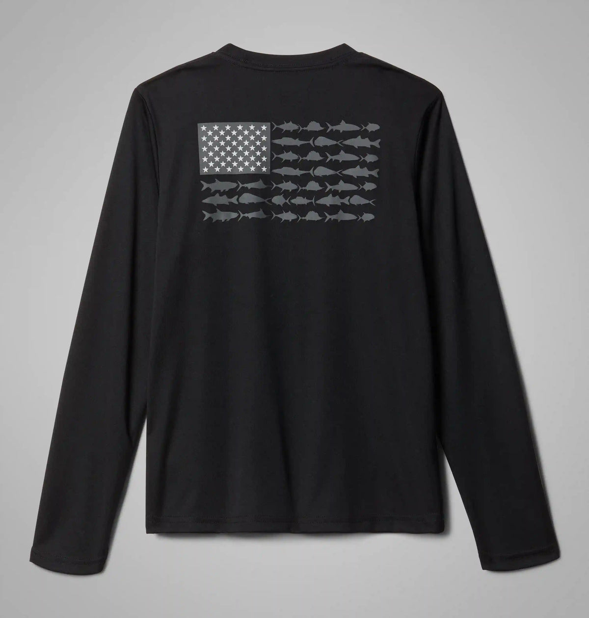 Boys' PFG Terminal Tackle Fish Flag Long Sleeve Shirt