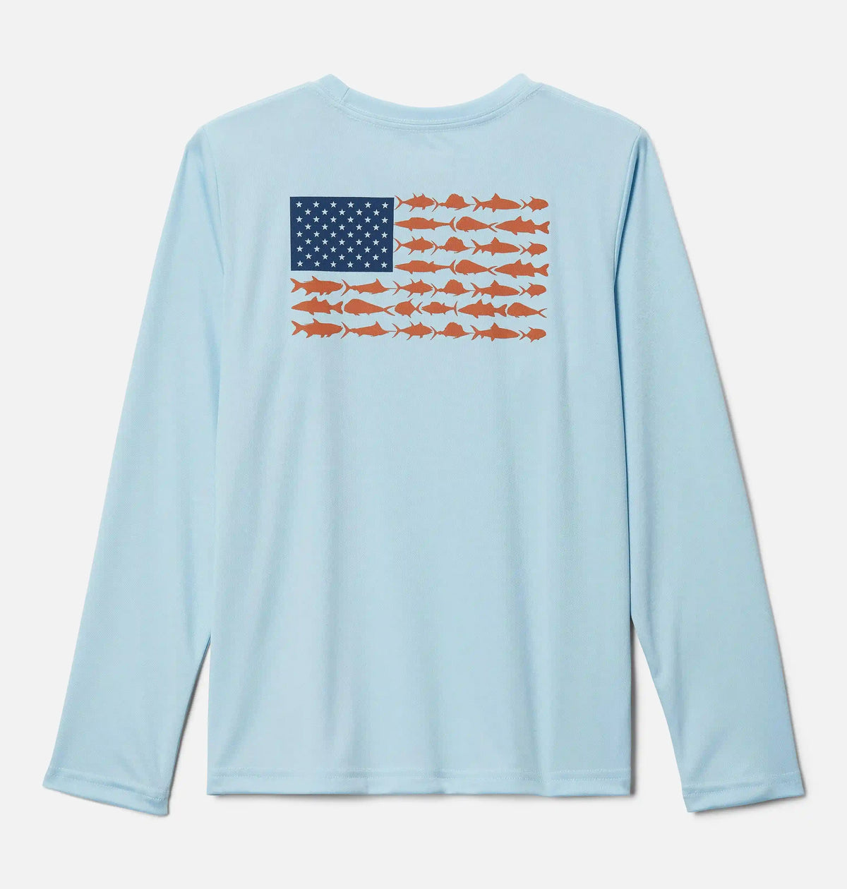 Boys' Toddler PFG Terminal Tackle Fish Flag Long Sleeve Shirt