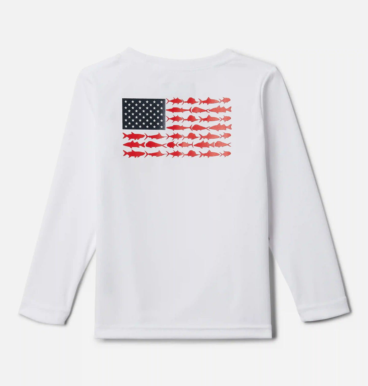 Boys' Toddler PFG Terminal Tackle Fish Flag Long Sleeve Shirt