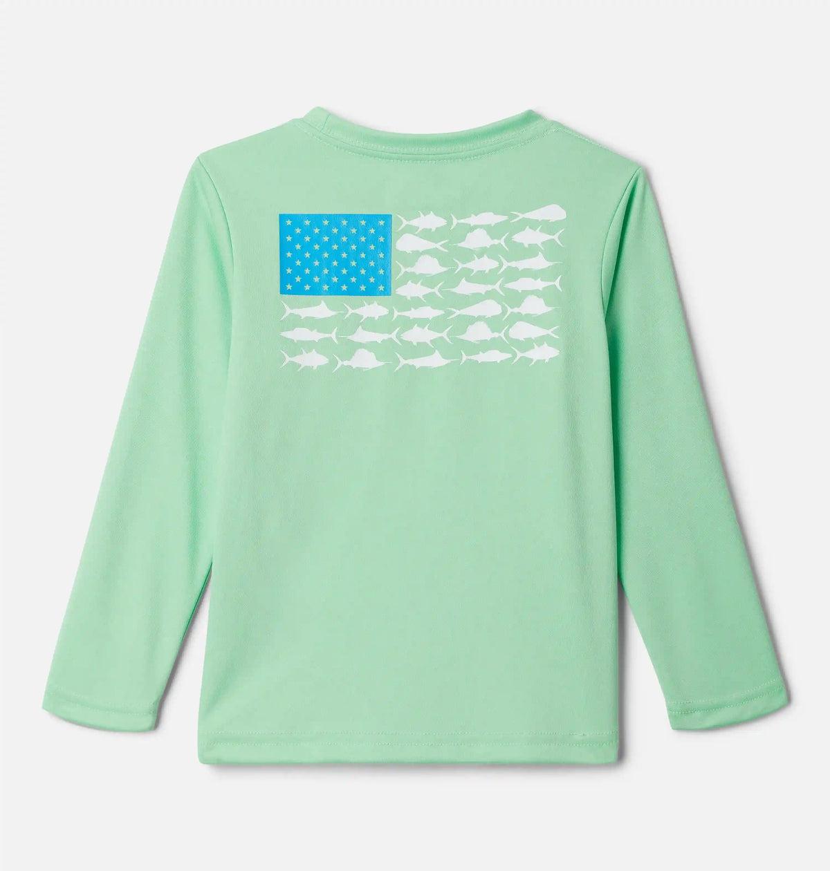 Boys' Toddler PFG Terminal Tackle Fish Flag Long Sleeve Shirt