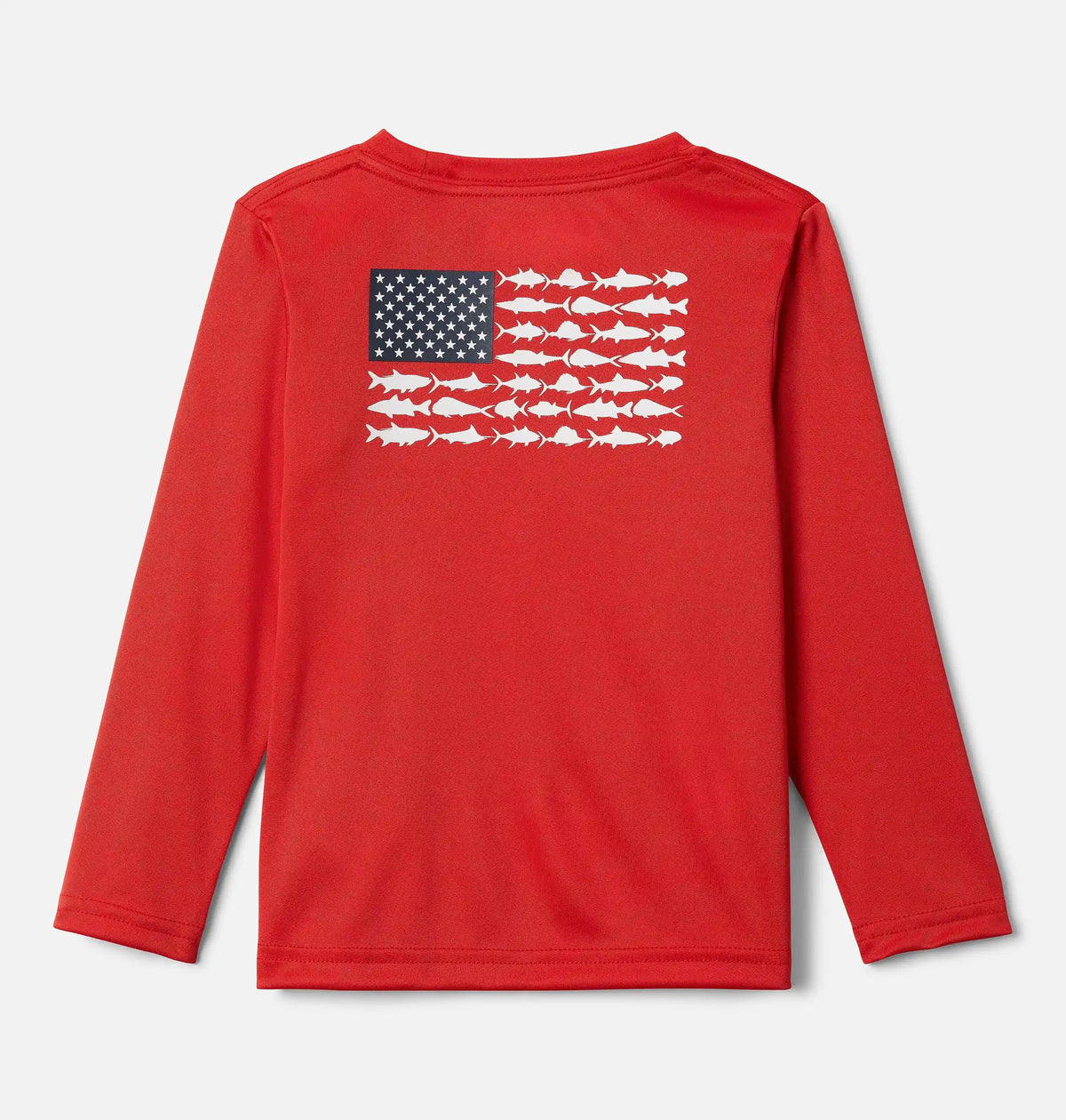 Boys' Toddler PFG Terminal Tackle Fish Flag Long Sleeve Shirt
