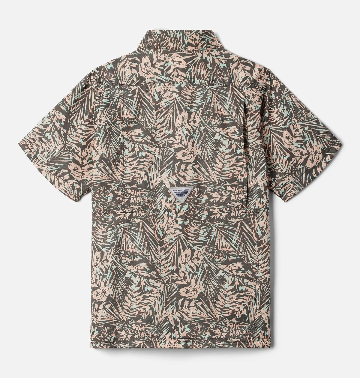 Boys' PFG Super Slack Tide Short Sleeve Camp Shirt