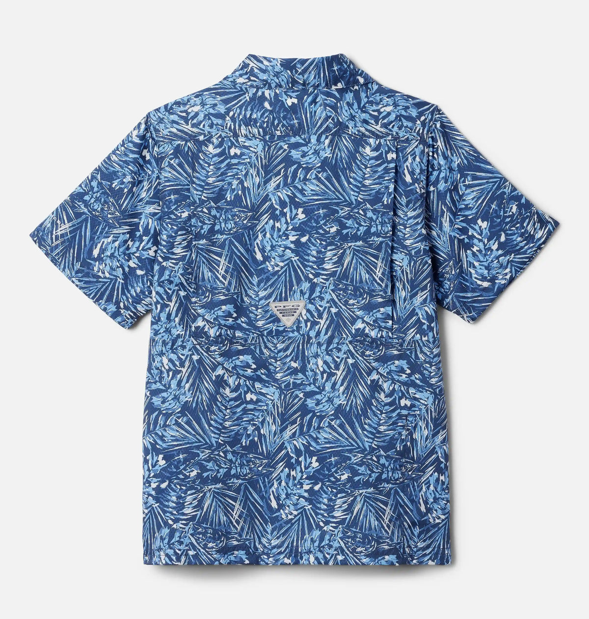 Boys' PFG Super Slack Tide Short Sleeve Camp Shirt