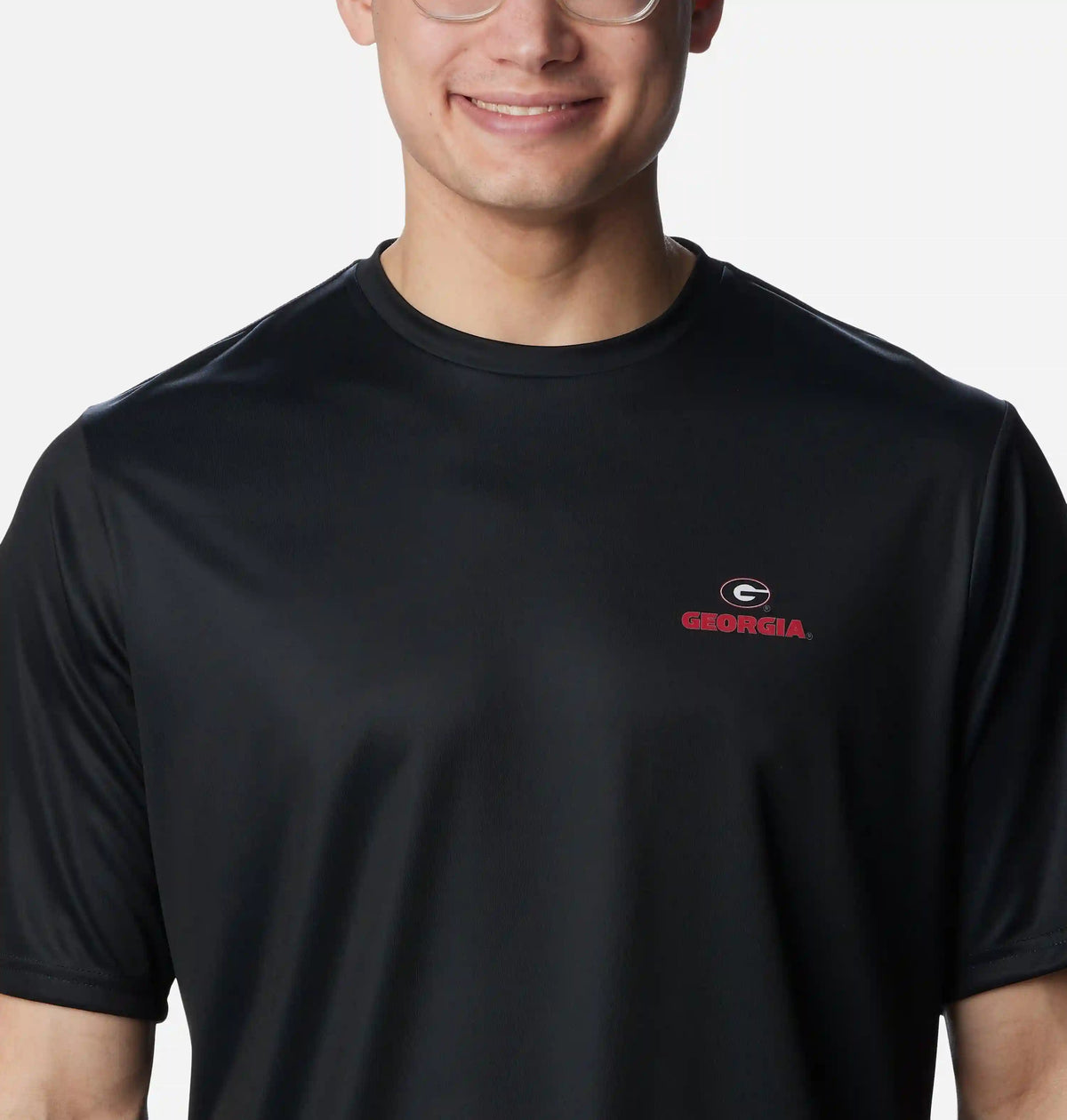 Men's Collegiate PFG Terminal Tackle Short Sleeve Shirt - Georgia