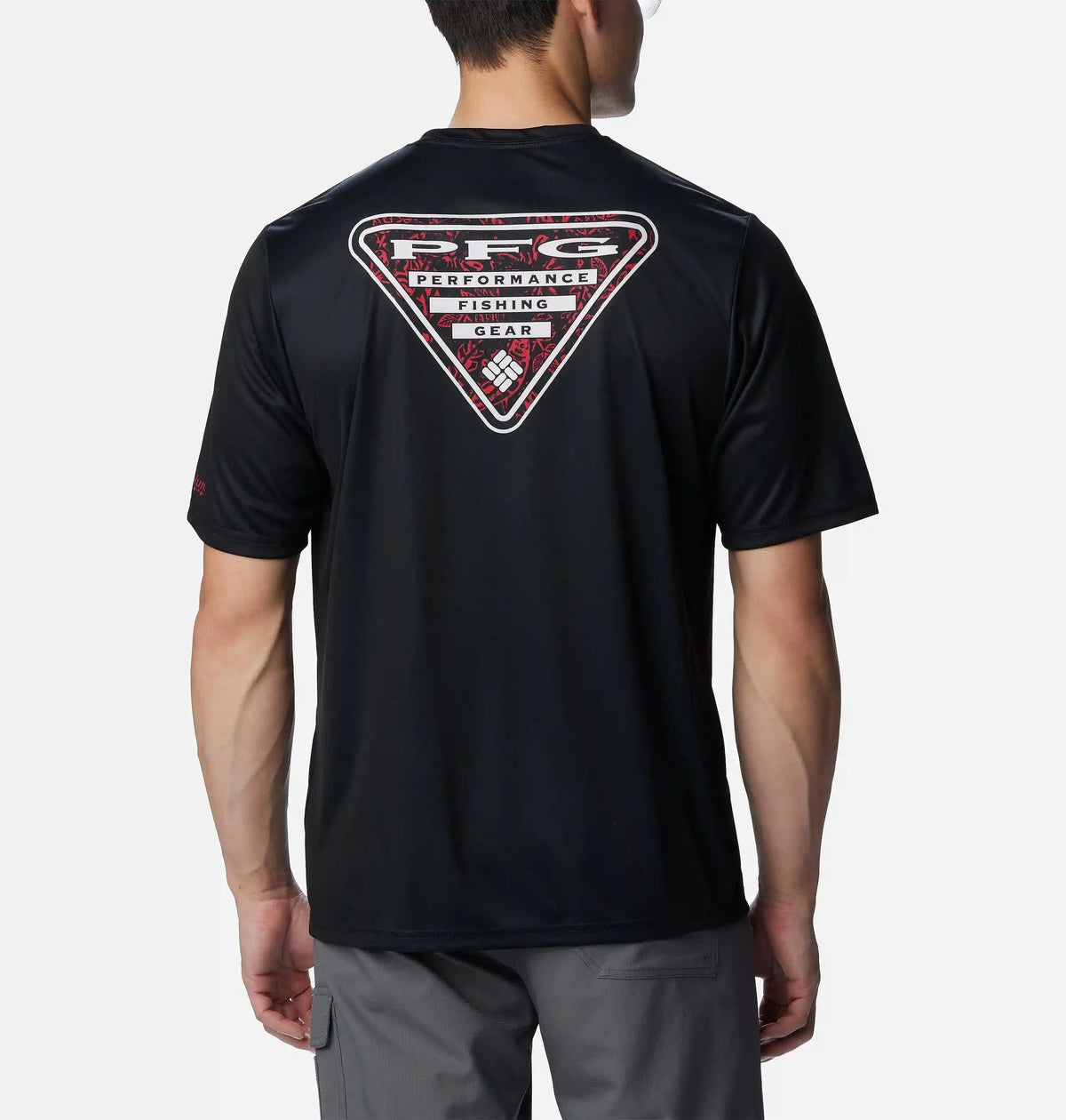 Men's Collegiate PFG Terminal Tackle Short Sleeve Shirt - Georgia