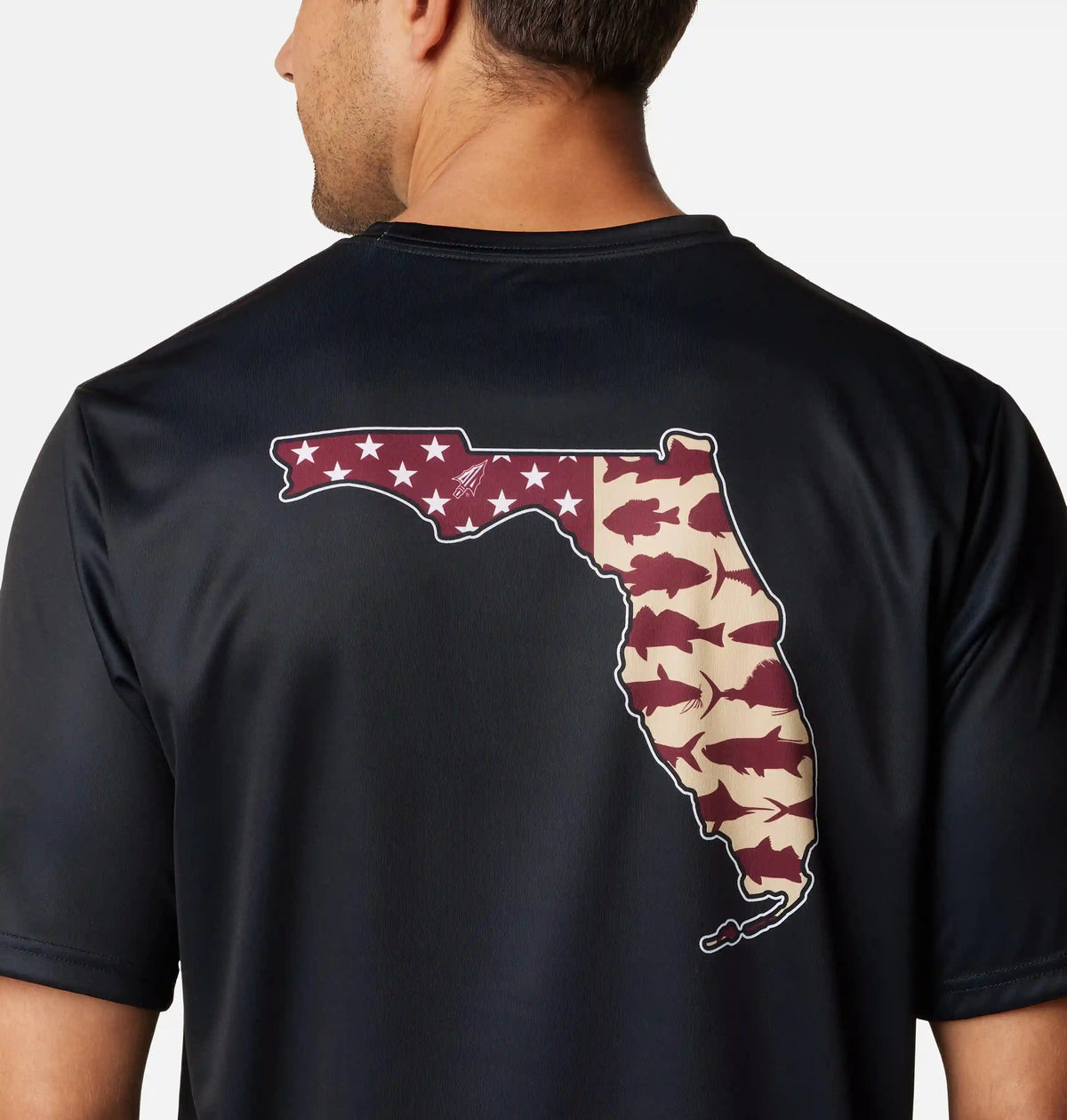 Men's Collegiate PFG Terminal Tackle Short Sleeve Shirt - Florida State