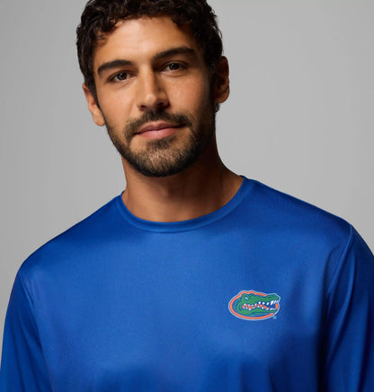 Men's Collegiate PFG Terminal Tackle Short Sleeve Shirt - Florida