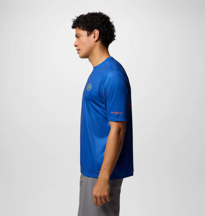 Men's Collegiate PFG Terminal Tackle Short Sleeve Shirt - Florida