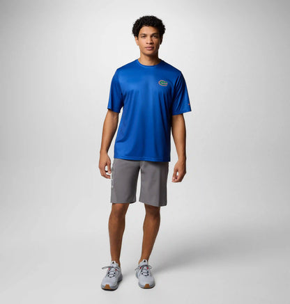 Men's Collegiate PFG Terminal Tackle Short Sleeve Shirt - Florida