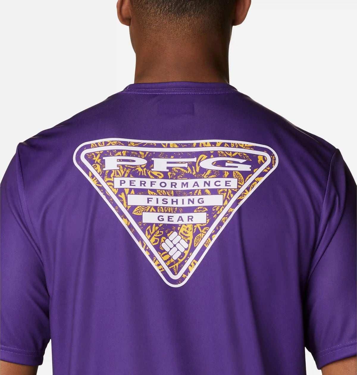 Men's Collegiate PFG Terminal Tackle Short Sleeve Shirt - LSU