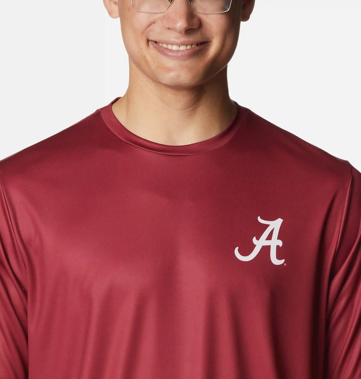 Men's Collegiate PFG Terminal Tackle Short Sleeve Shirt - Alabama