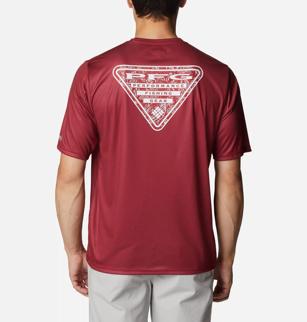 Men's Collegiate PFG Terminal Tackle Short Sleeve Shirt - Alabama