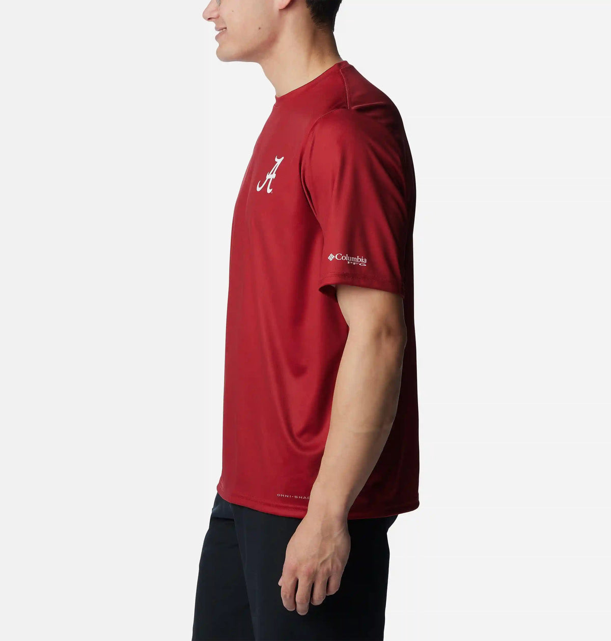 Men's Collegiate PFG Terminal Tackle Short Sleeve Shirt - Alabama