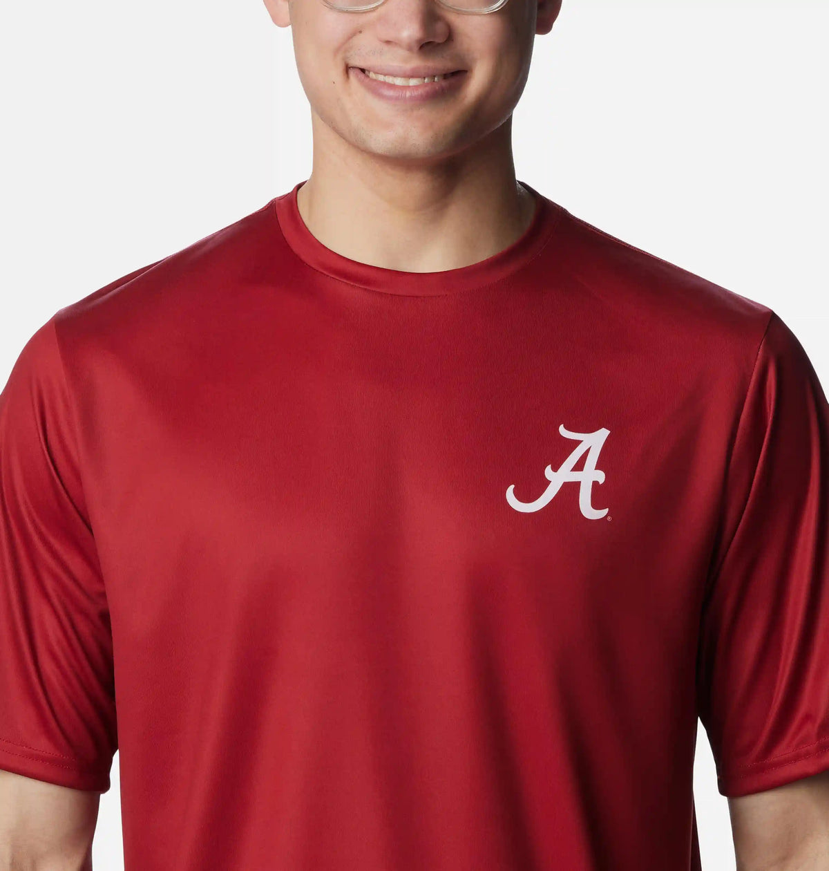 Men's Collegiate PFG Terminal Tackle Short Sleeve Shirt - Alabama
