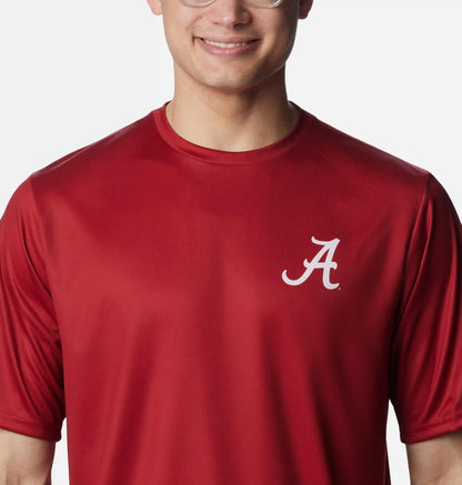 Men's Collegiate PFG Terminal Tackle Short Sleeve Shirt - Alabama