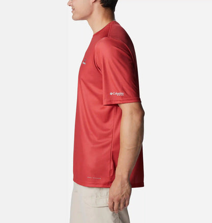 Men's Collegiate PFG Terminal Tackle Short Sleeve Shirt - Georgia