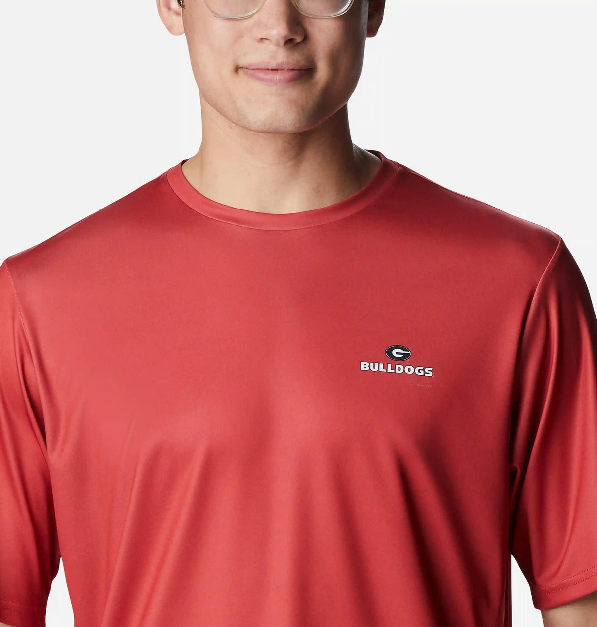Men's Collegiate PFG Terminal Tackle Short Sleeve Shirt - Georgia