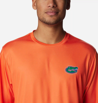 Men's Collegiate PFG Terminal Tackle Short Sleeve Shirt - Florida