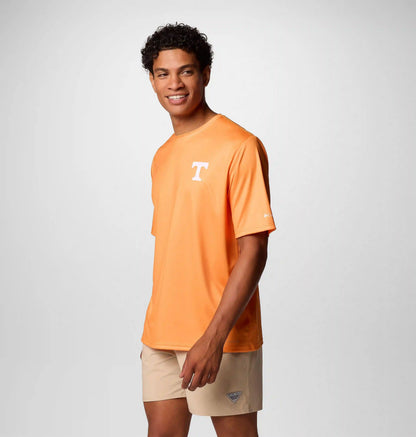 Men's Collegiate PFG Terminal Tackle Short Sleeve Shirt - Tennessee