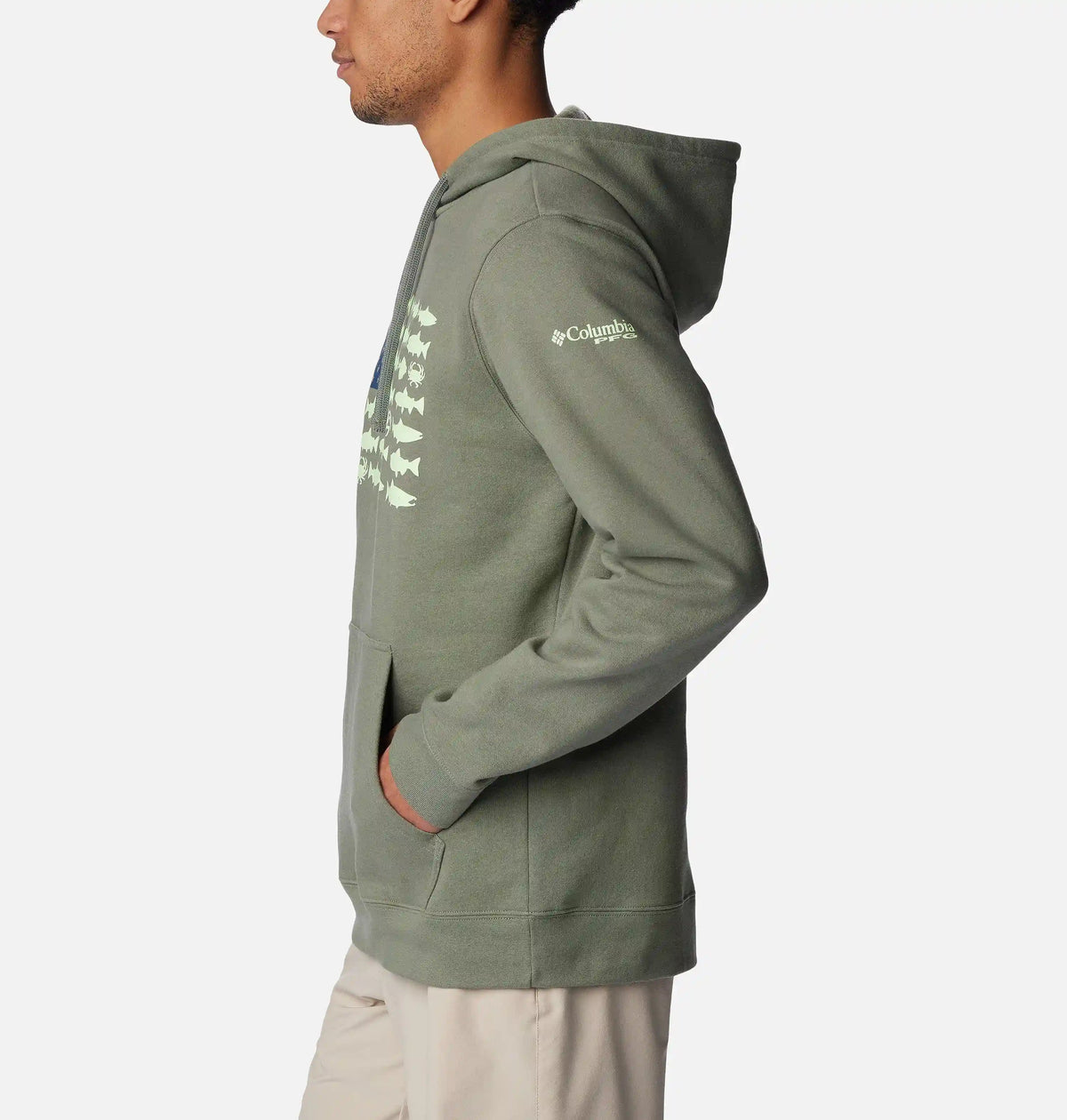 Men's PFG Fish Flag II Hoodie