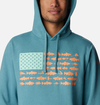 Men's PFG Fish Flag II Hoodie