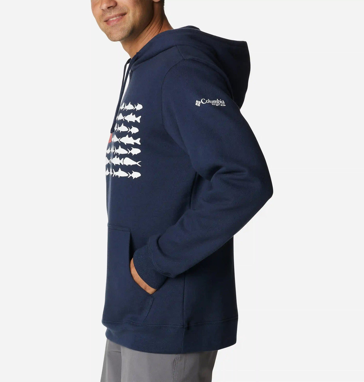 Men's PFG Fish Flag II Hoodie