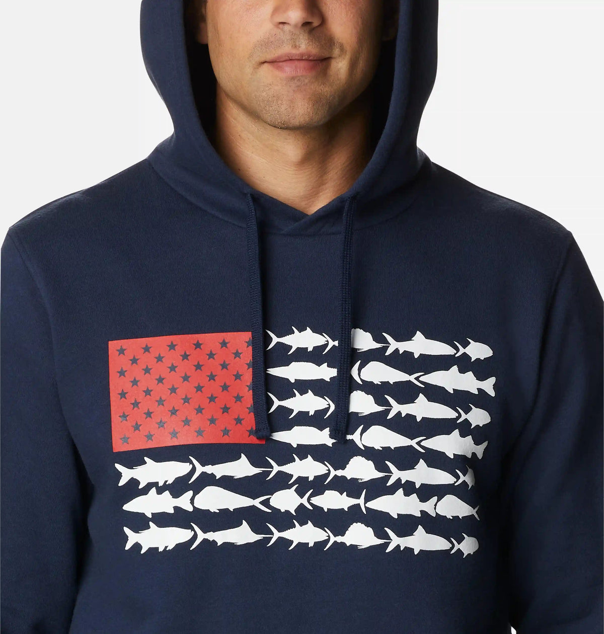 Men's PFG Fish Flag II Hoodie