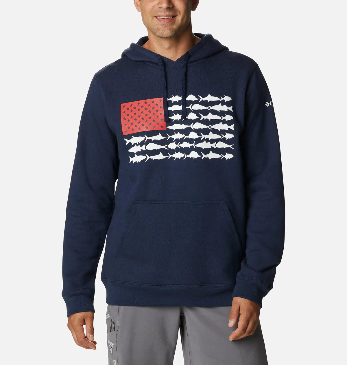 Men's PFG Fish Flag II Hoodie