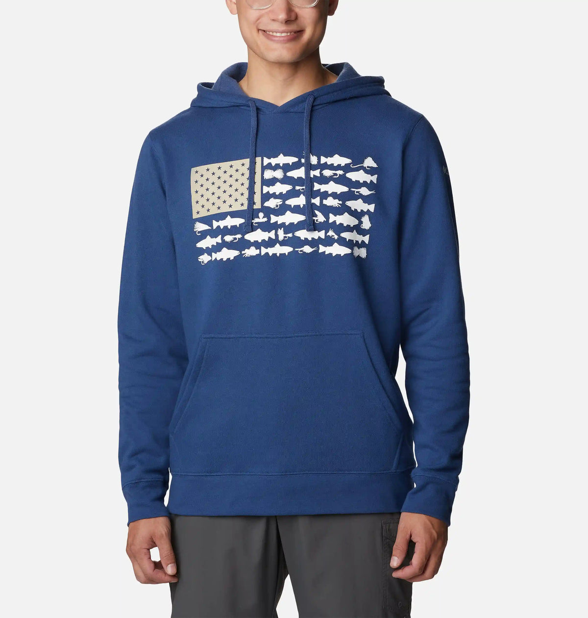 Men's PFG Fish Flag II Hoodie