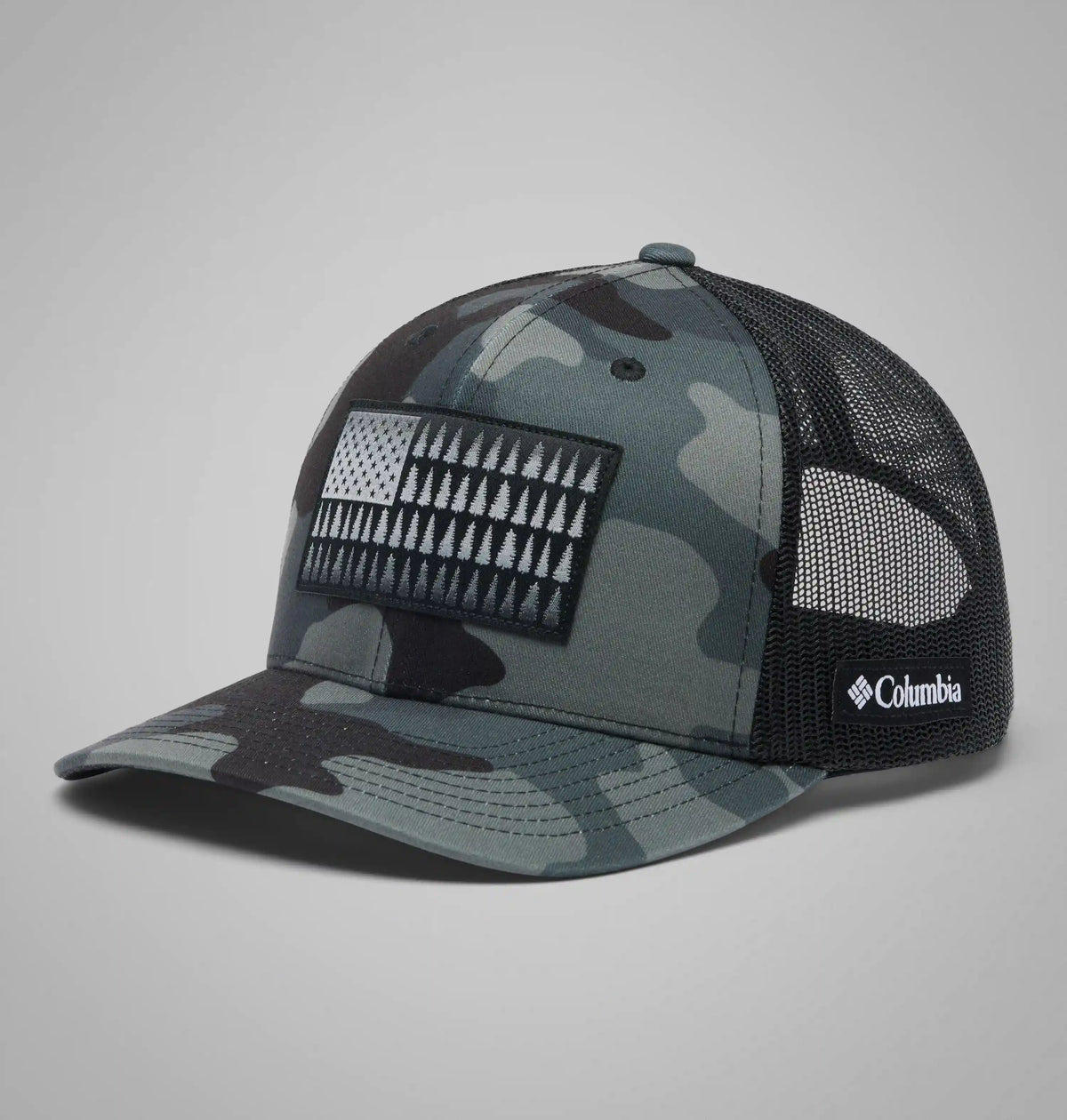 Columbia Tree Flag Mesh Snapback