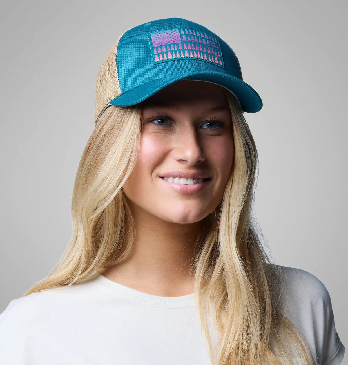Columbia Tree Flag Mesh Snapback