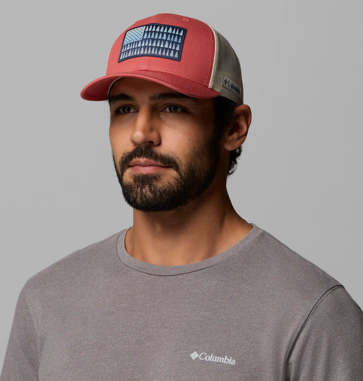 Columbia Tree Flag Mesh Snapback