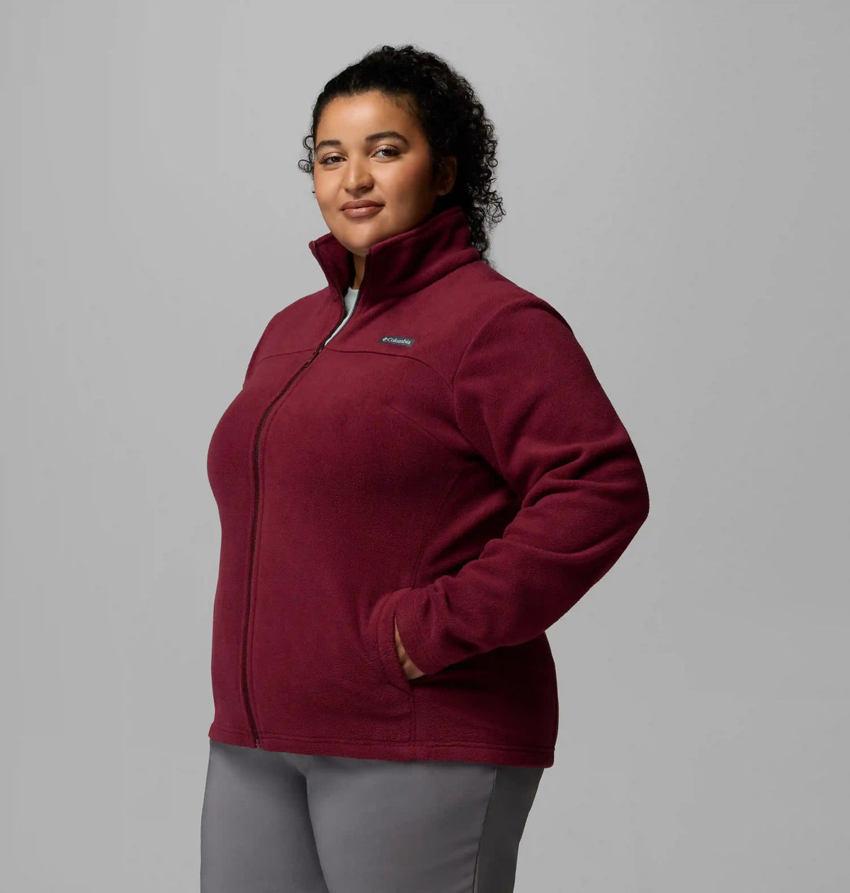 Women's Castle Dale Full Zip Fleece Jacket - Plus Size