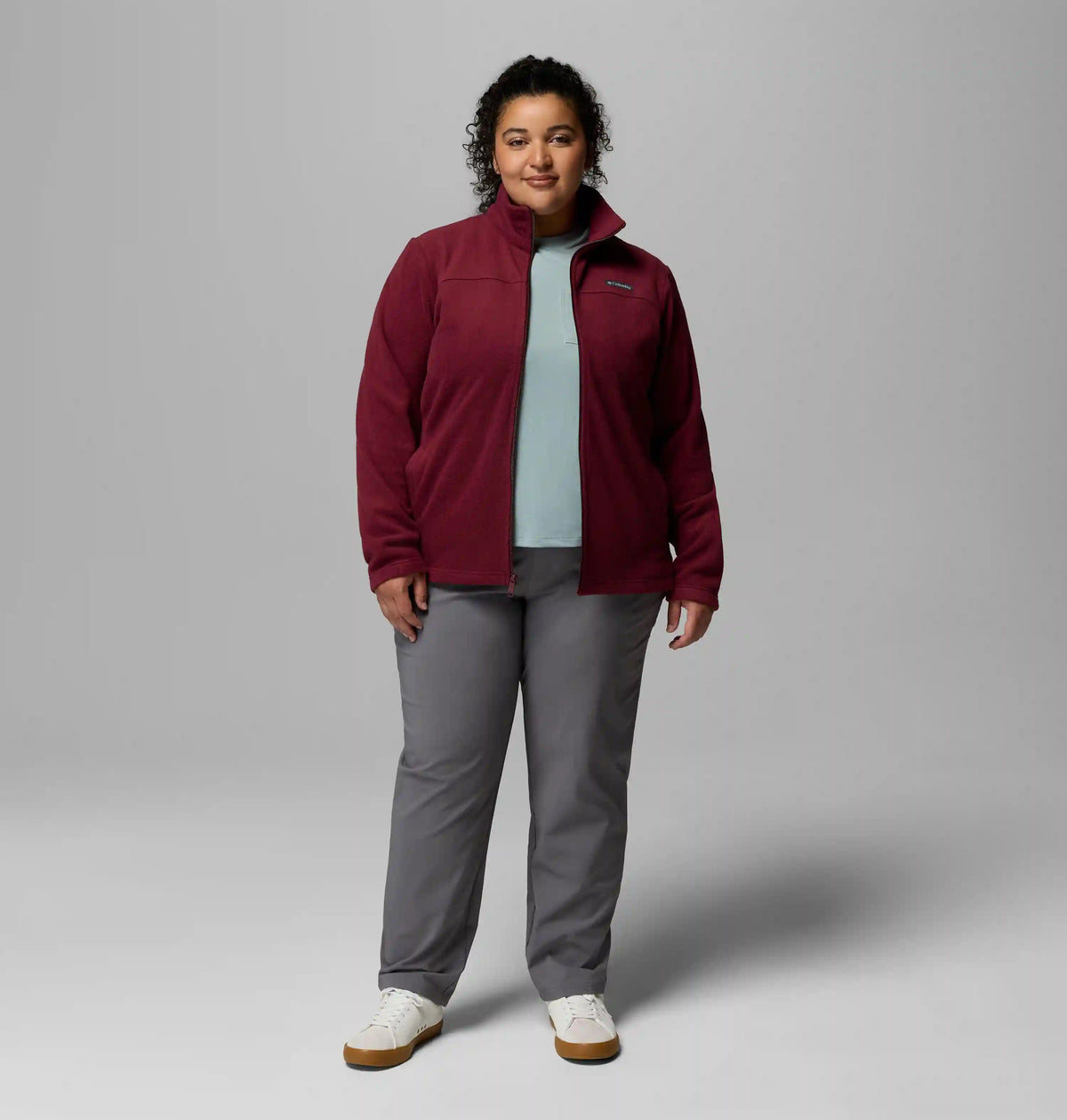 Women's Castle Dale Full Zip Fleece Jacket - Plus Size