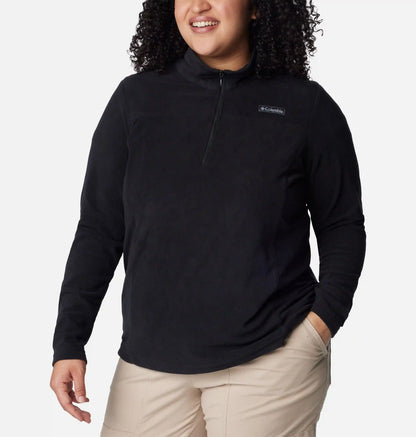 Women's Lake Aloha Half Zip Fleece Pullover - Plus Size