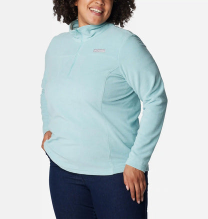Women's Lake Aloha Half Zip Fleece Pullover - Plus Size