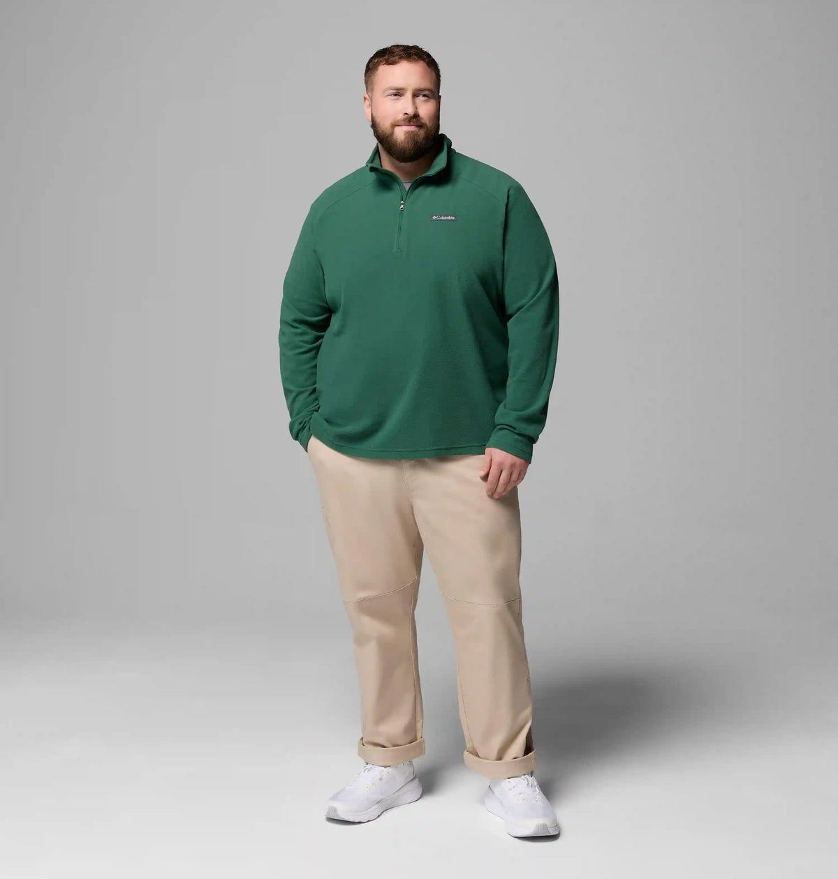 Men's Lake Aloha Half Zip Fleece Pullover - Big