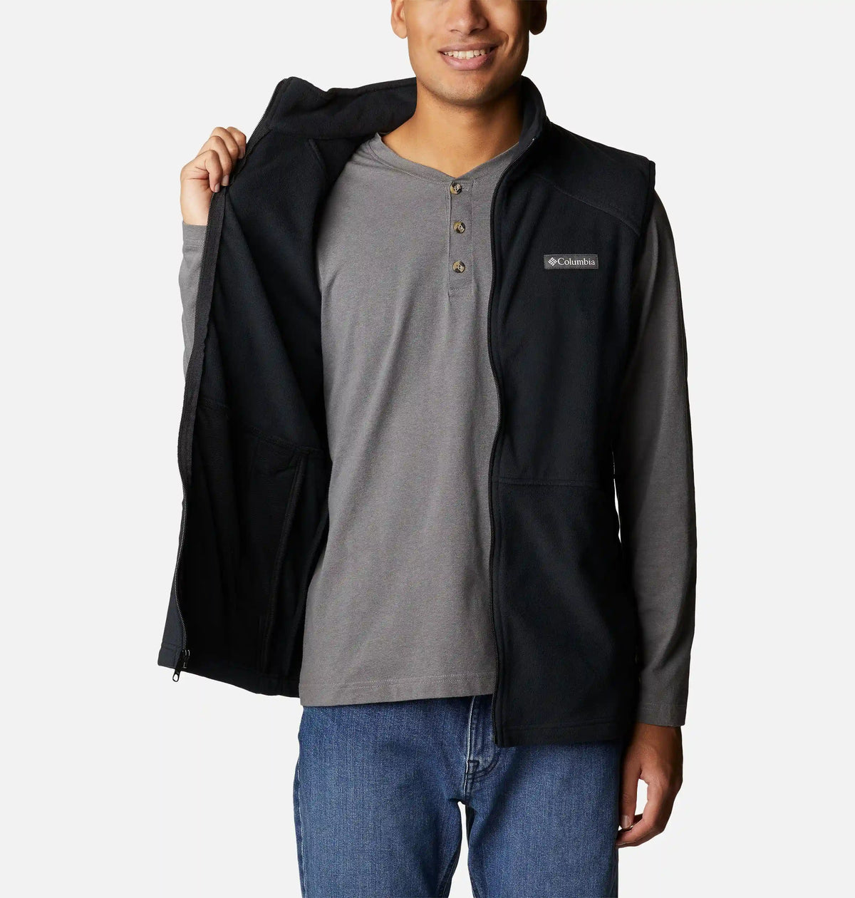 Men's Castle Dale Fleece Vest - Tall