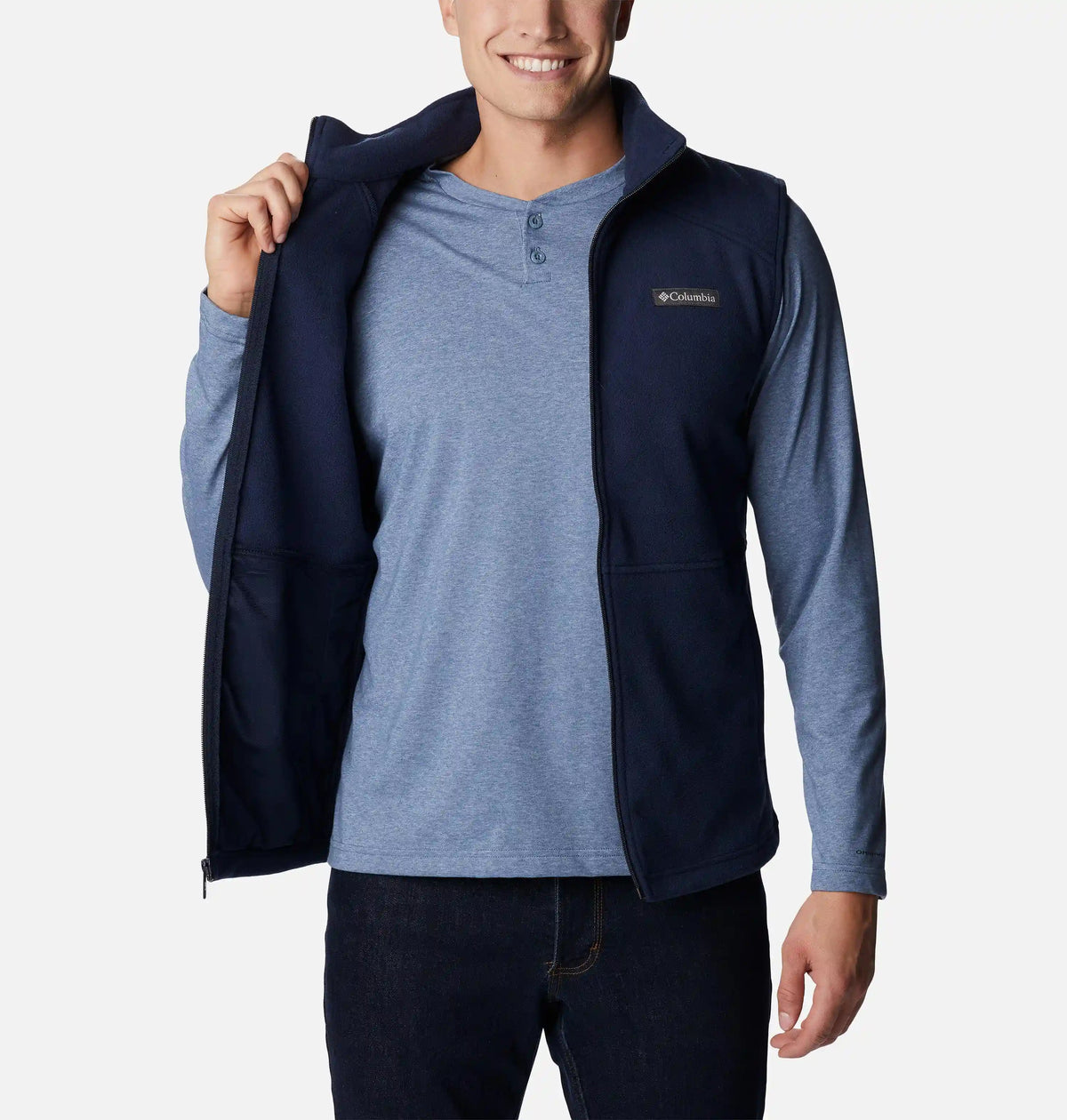 Men's Castle Dale Fleece Vest - Tall