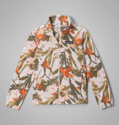 Girls' Castle Dale Printed Full Zip Fleece Jacket