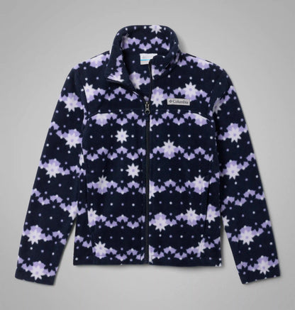 Girls' Castle Dale Printed Full Zip Fleece Jacket